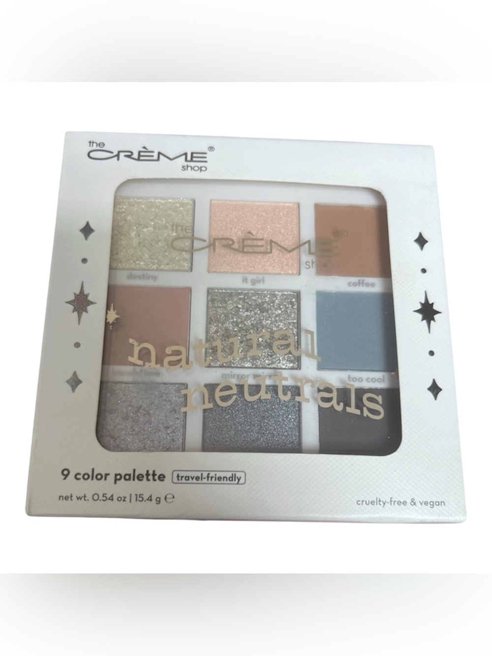 The Crème Shop Natural Neutrals 9-Color Eyeshadow Palette – NEW
